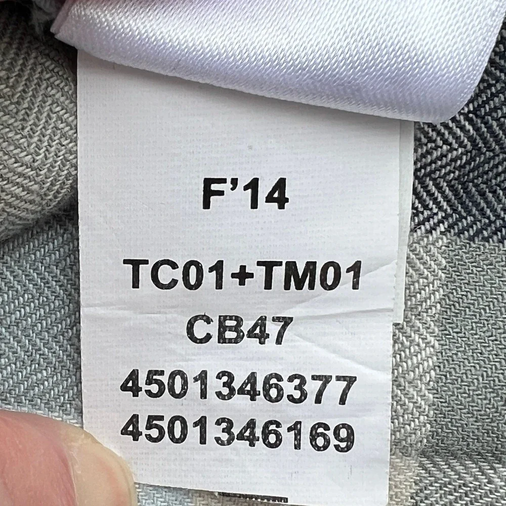 The North Face Plaid Long‎ Sleeve Button Up Shirt Men's Size M